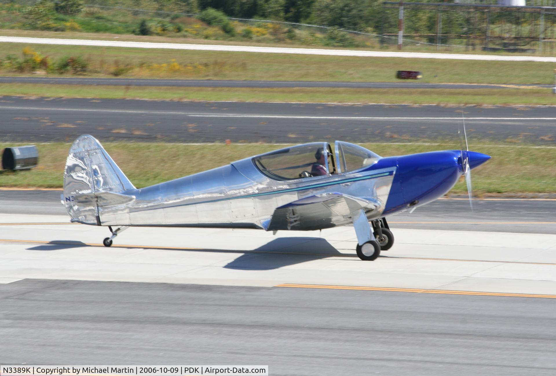 N3389K, 1946 Universal Globe GC-1B Swift C/N 1382, Taxing to Runway 2L