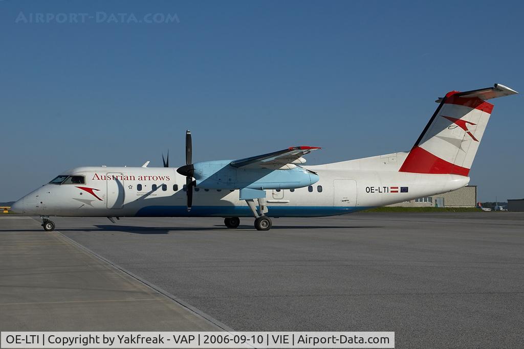 OE-LTI, 1997 De Havilland Canada DHC-8-314Q Dash 8 C/N 466, austrian Arrows Dash 8-300