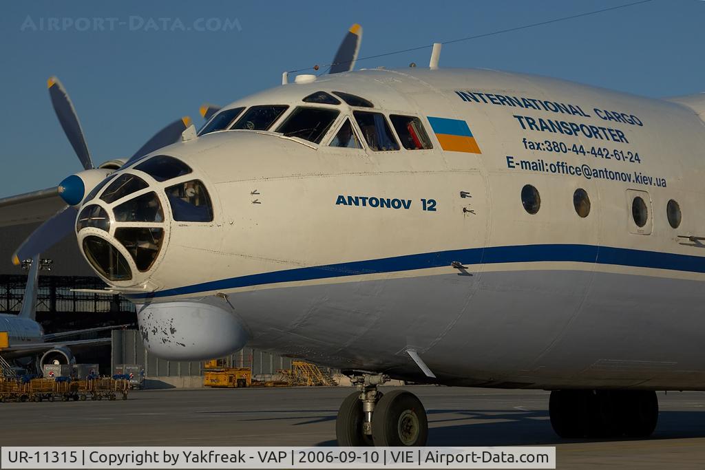 UR-11315, 1964 Antonov An-12BP C/N 4342307, Antonov Design Bureau Antonov 12