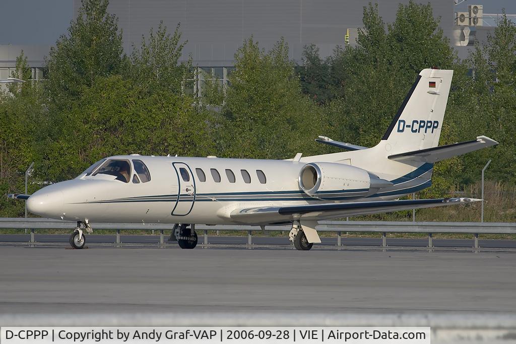 D-CPPP, 1998 Cessna 550B Citation Bravo C/N 550-0865, GAC West at Vienna International Airport
