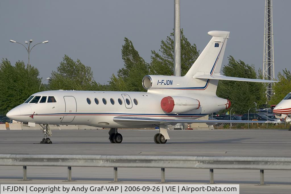 I-FJDN, 2004 Dassault Falcon 50EX C/N 295, GAC West at Vienna International Airport