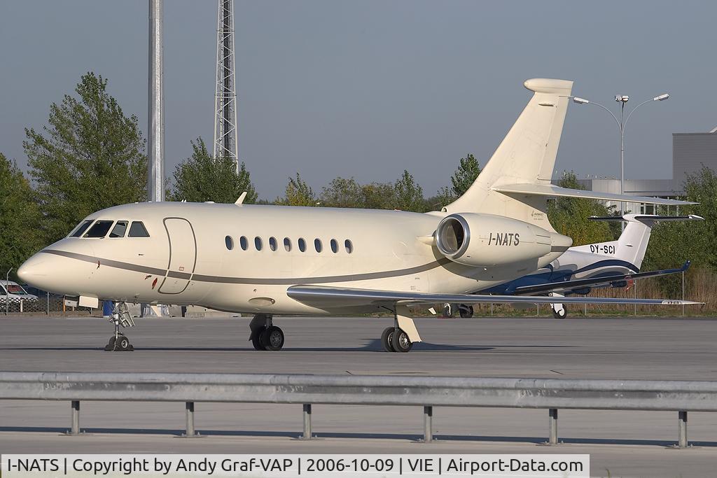 I-NATS, 2003 Dassault 2000EX C/N 11, GAC West at Vienna International Airport