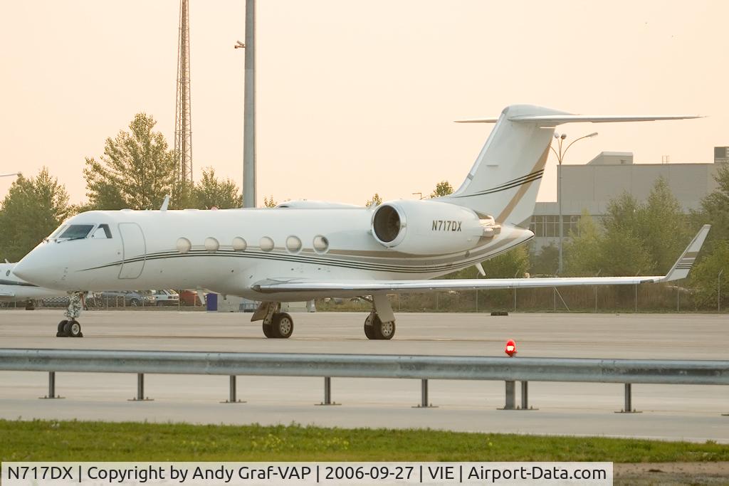 N717DX, 2007 Gulfstream Aerospace GIV-X C/N 4107, GAC West at Vienna International Airport