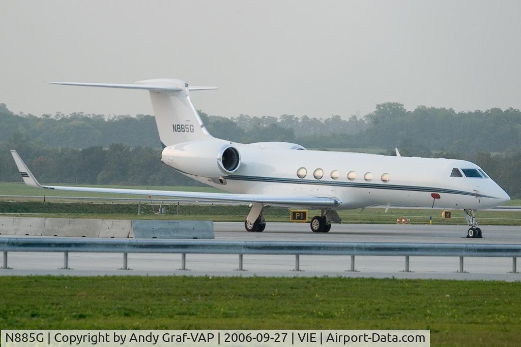 N885G, 1997 Gulfstream Aerospace Gulfstream V C/N 518, GAC West at Vienna International Airport