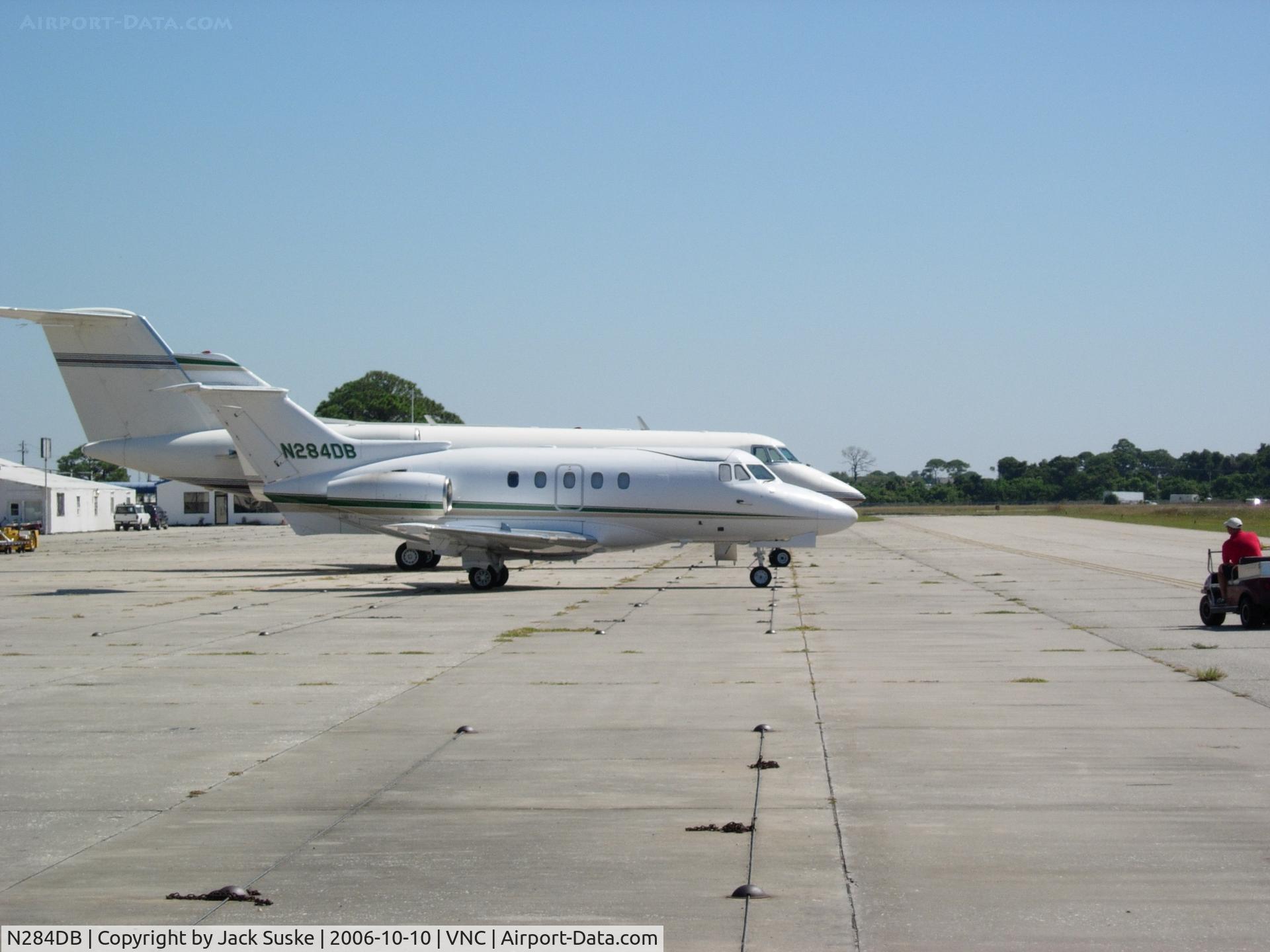 N284DB, 1968 Hawker Siddeley DH.125-400A C/N NA715, On ramp