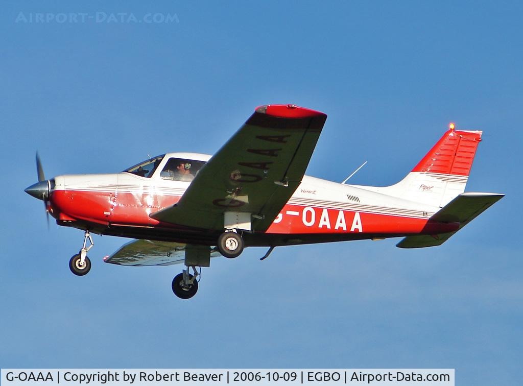 G-OAAA, 1993 Piper PA-28-161 Cherokee Warrior II C/N 2816107, Piper PA-28-161 Warrior II