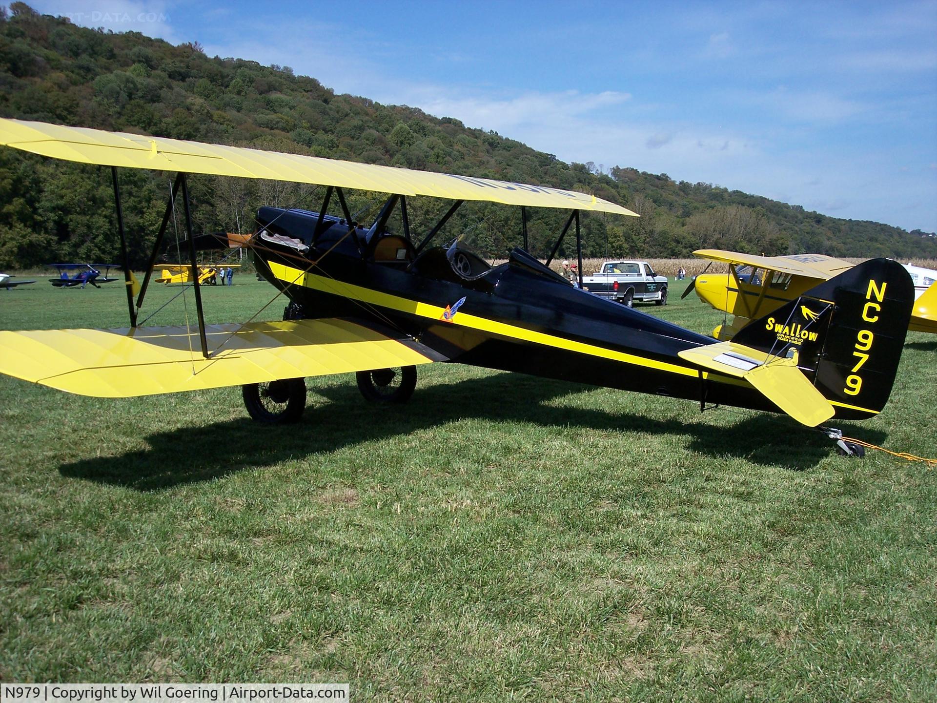 N979, 1927 Swallow Airplane Manufacturing Co J5 Swallow C/N 842, 1927 Swallow at Lee Bottom Flying Field