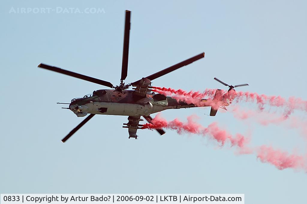 0833, Mil Mi-24V Hind E C/N 730833, Slovakia Air Force