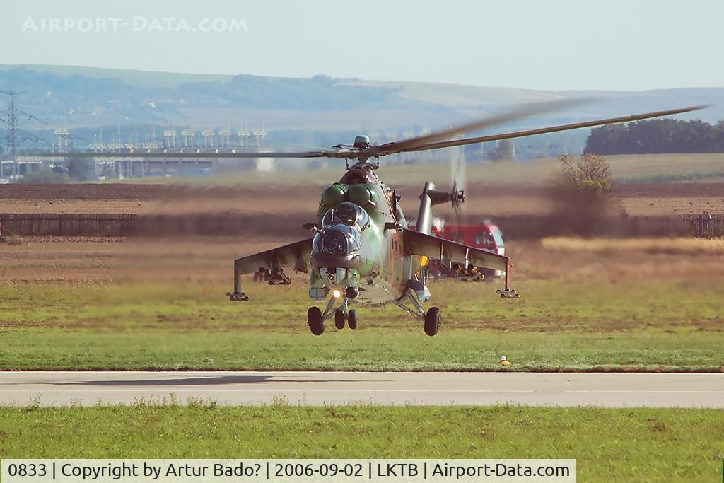 0833, Mil Mi-24V Hind E C/N 730833, Slovakia Air Force