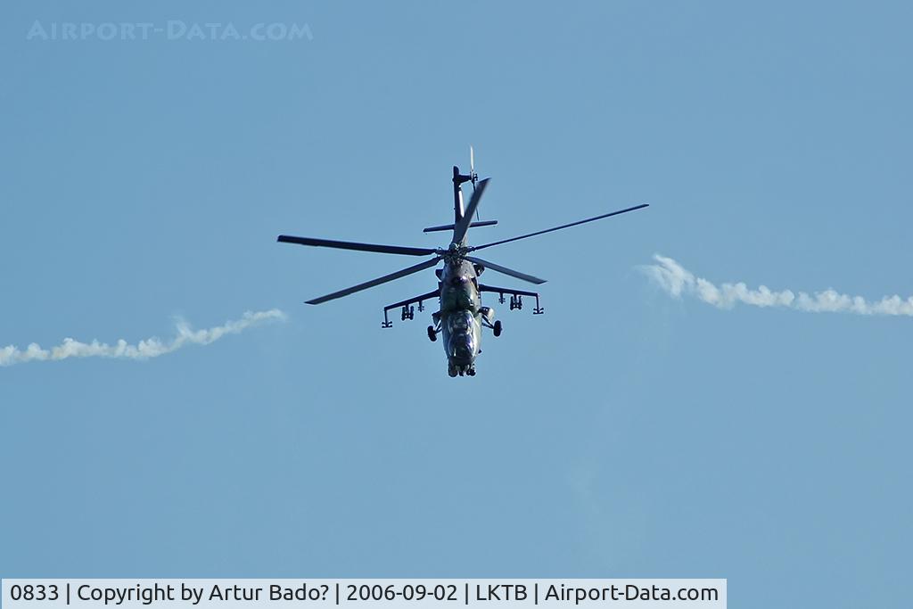 0833, Mil Mi-24V Hind E C/N 730833, Slovakia Air Force