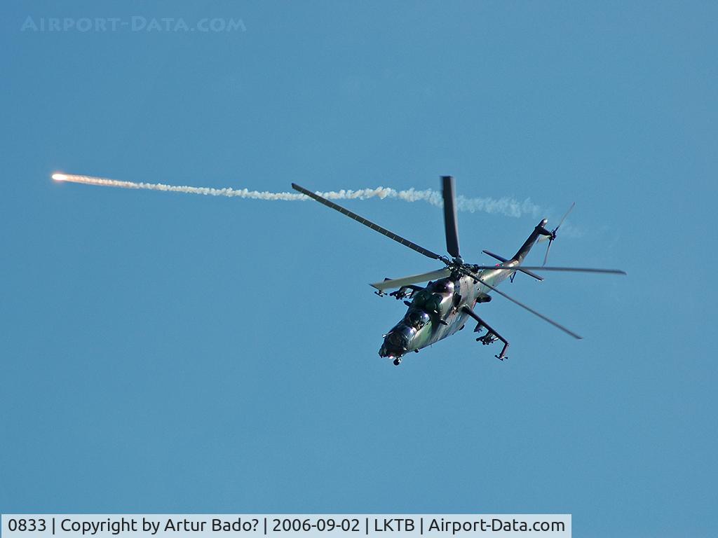 0833, Mil Mi-24V Hind E C/N 730833, Slovakia Air Force