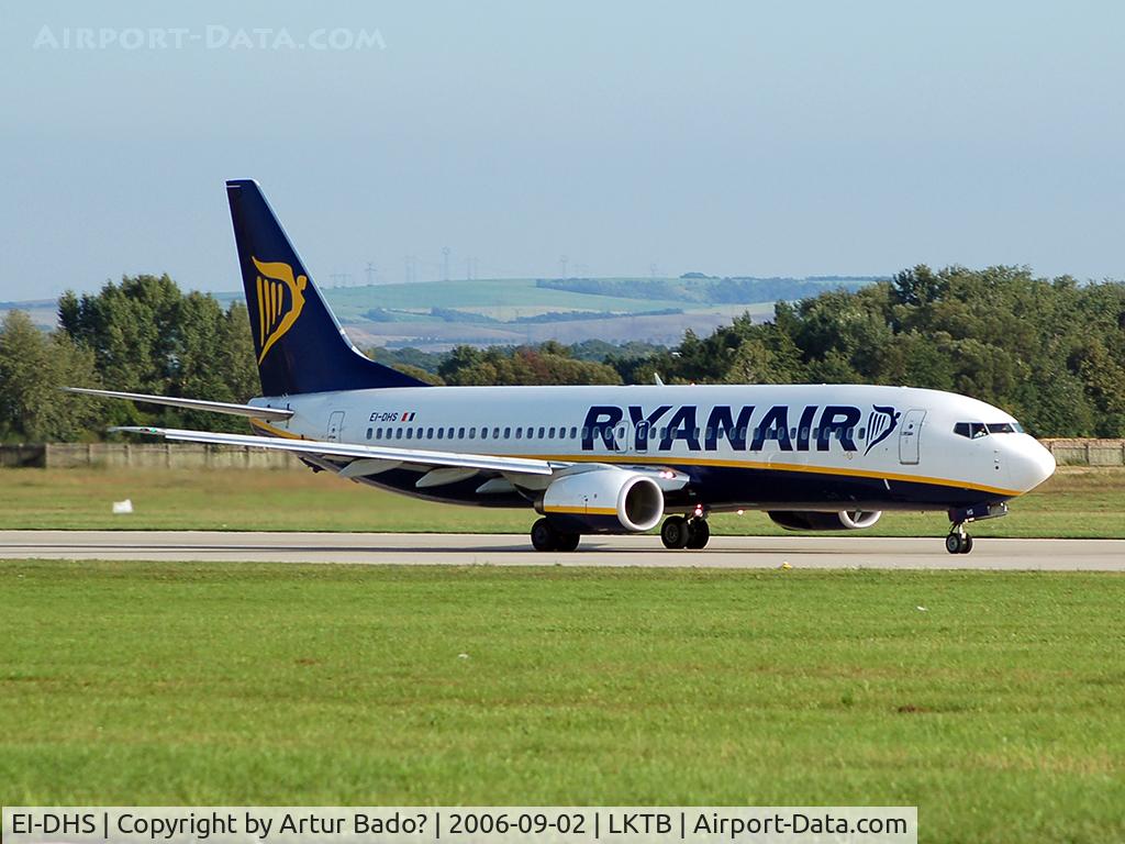 EI-DHS, 2005 Boeing 737-8AS(WL) C/N 33580, Ryanair