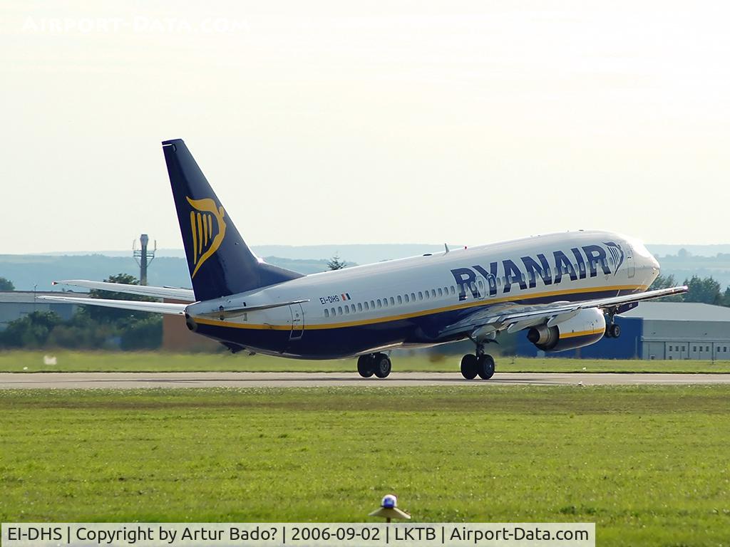 EI-DHS, 2005 Boeing 737-8AS(WL) C/N 33580, Ryanair