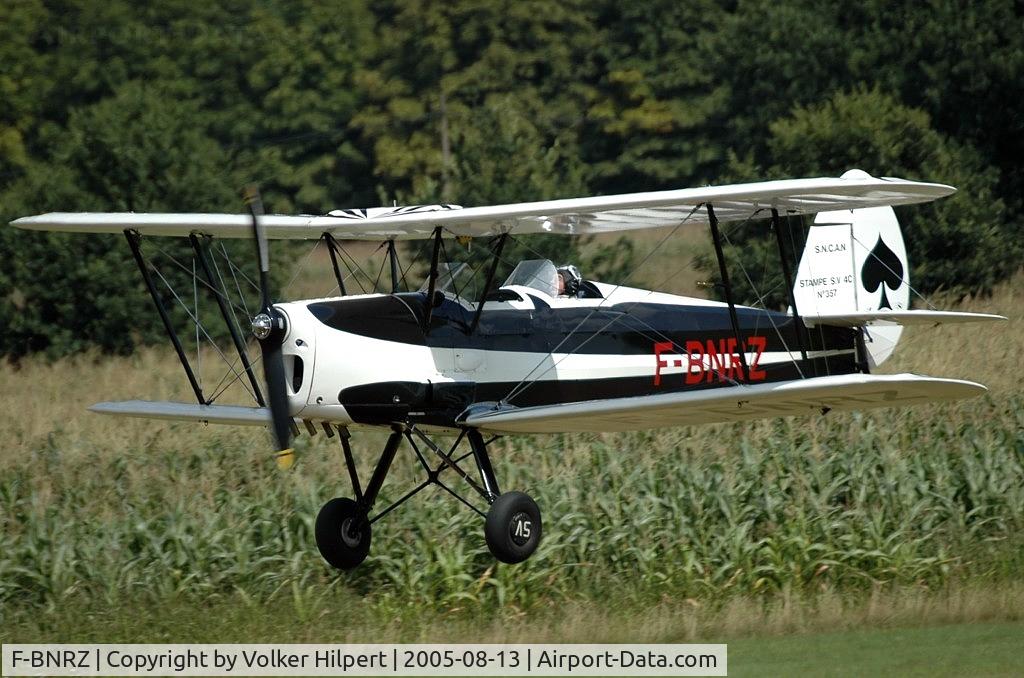 F-BNRZ, Stampe-Vertongen SV-4C C/N 357, Stampe SV4C