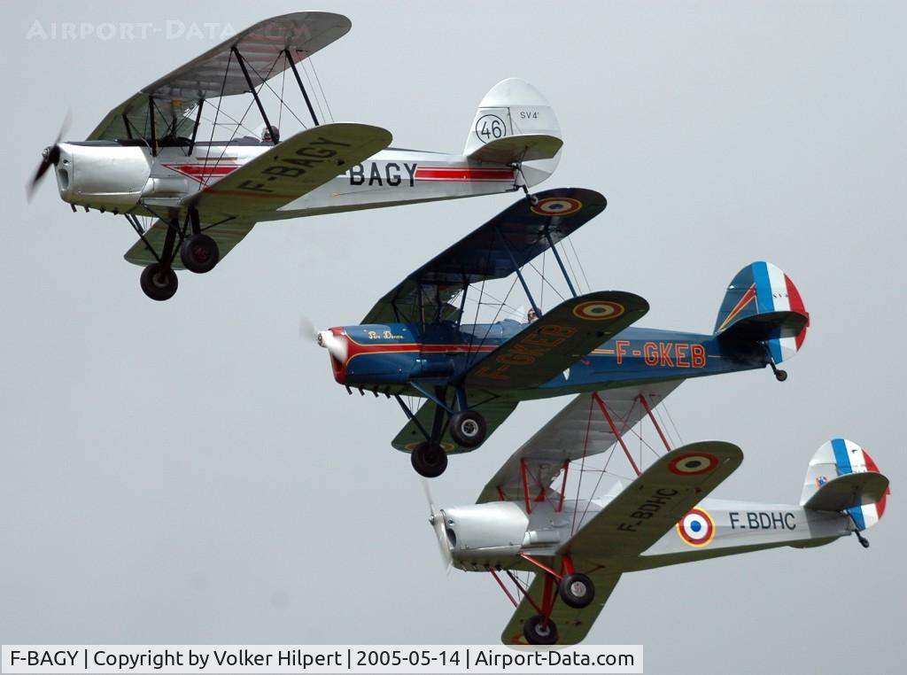 F-BAGY, Stampe-Vertongen SV-4A C/N 1116, Stampe SV4