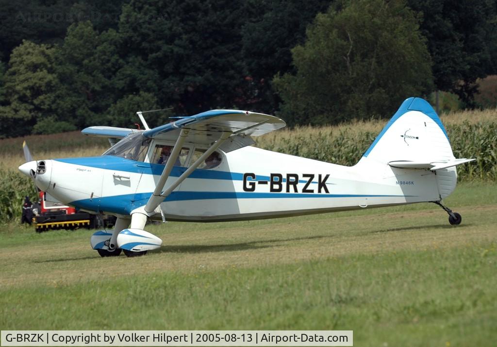G-BRZK, 1947 Stinson 108-2 Voyager C/N 108-2846, Stinson Voyager 108