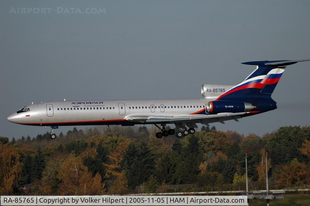 RA-85765, 1990 Tupolev Tu-154M C/N 90A765, Tupolew Tu-154M