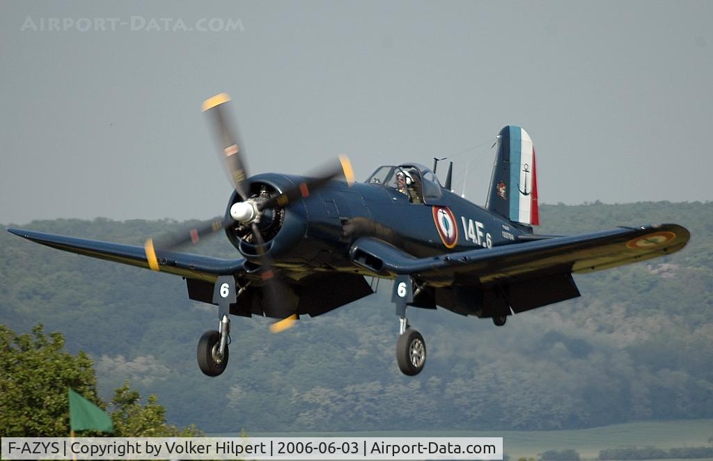 F-AZYS, Vought F4U-5N Corsair C/N Not found (Bu124541), Chance-Vought F4U-7 Corsair