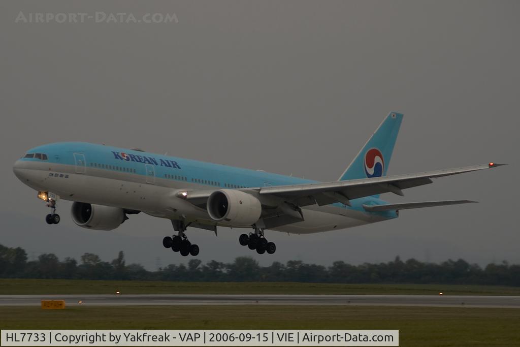 HL7733, 2005 Boeing 777-2B5/ER C/N 34206, Korean Air Boeing 777-200