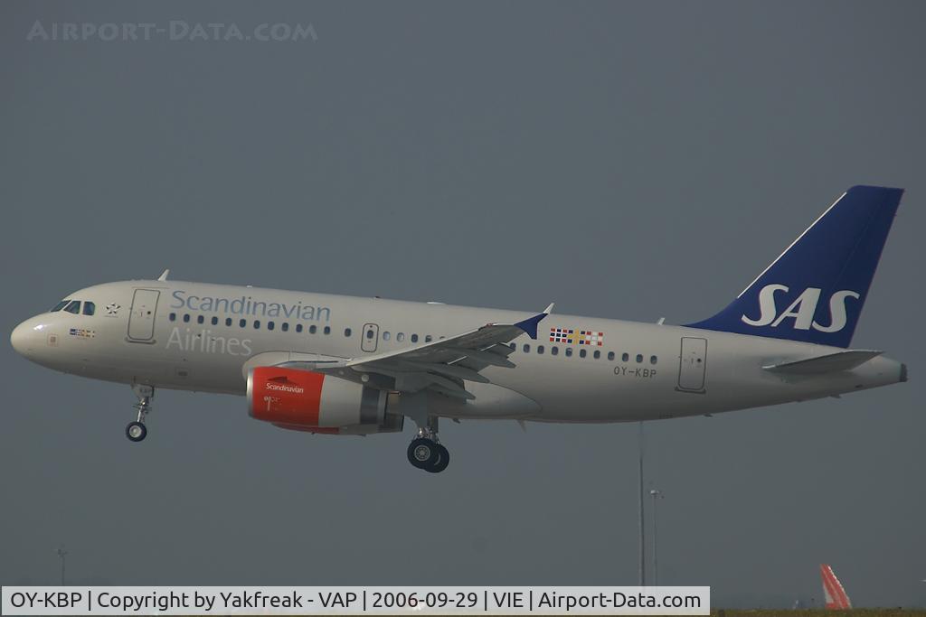 OY-KBP, 2006 Airbus A319-132 C/N 2888, SAS Airbus 319