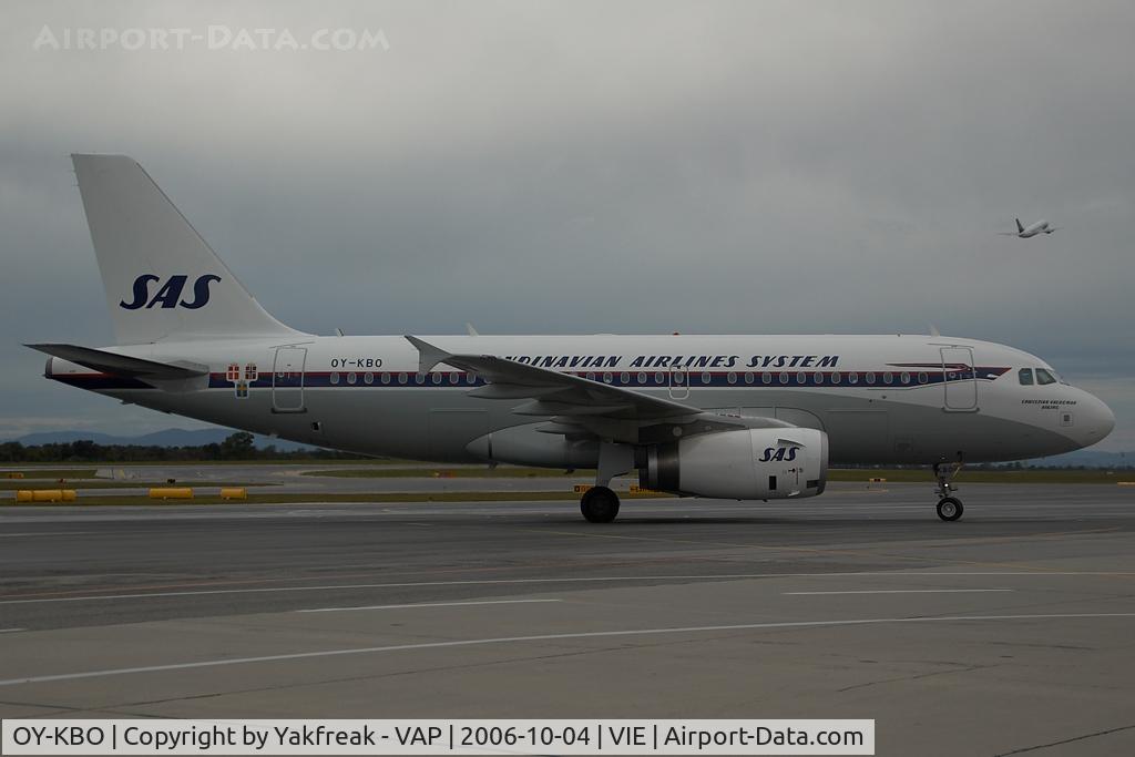 OY-KBO, 2006 Airbus A319-131 C/N 2850, SAS Airbus 319