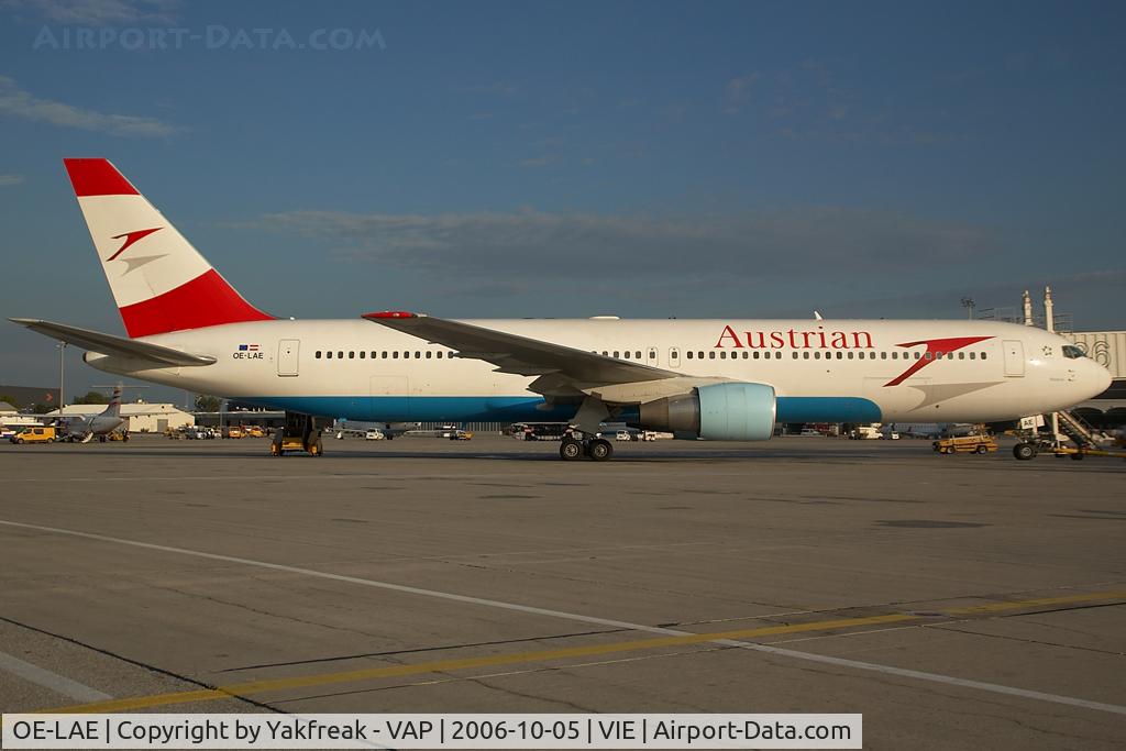 OE-LAE, 2000 Boeing 767-3Z9/ER C/N 30383, Austrian Airlines Boeing 767-300
