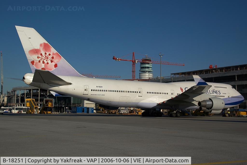 B-18251, 1995 Boeing 747-406 C/N 27965, China Airlines Boeing 747-400