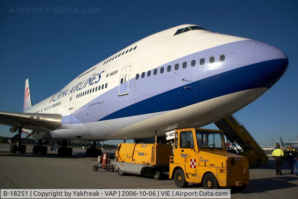 B-18251, 1995 Boeing 747-406 C/N 27965, China Airlines Boeing 747-400