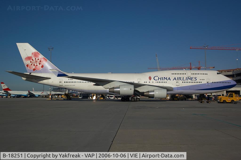 B-18251, 1995 Boeing 747-406 C/N 27965, China Airlines Boeing 747-400