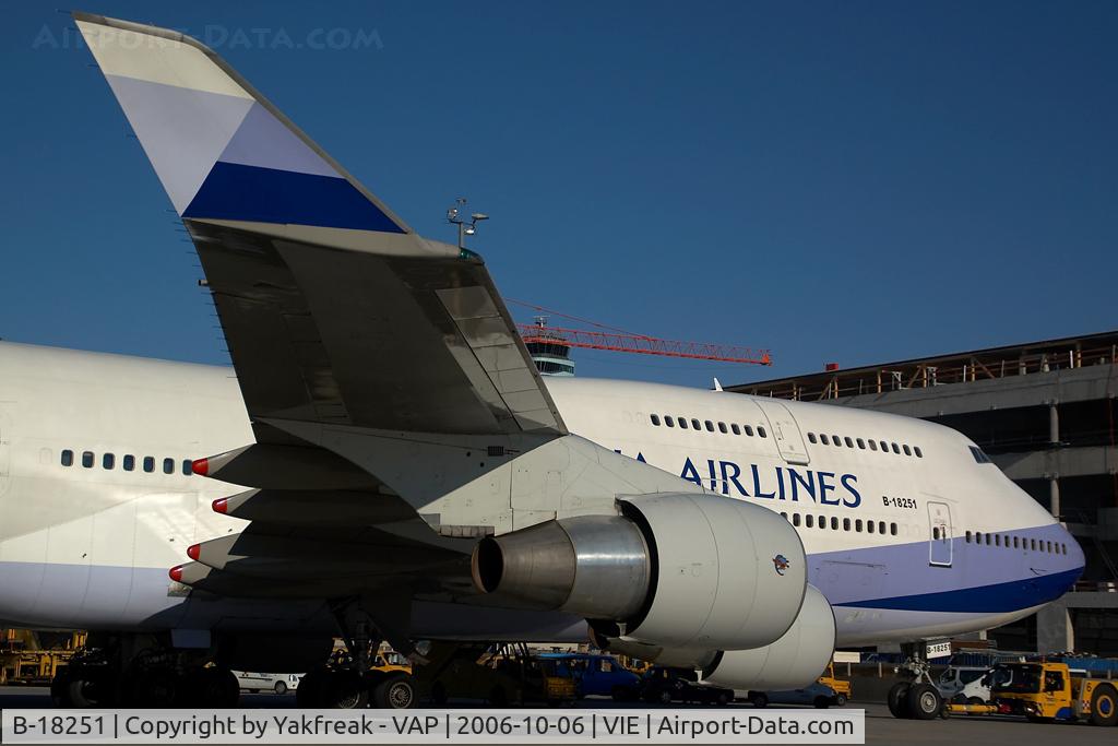B-18251, 1995 Boeing 747-406 C/N 27965, China Airlines Boeing 747-400
