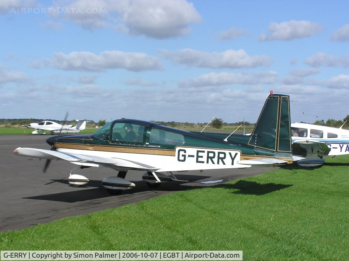 G-ERRY, 1978 Grumman American AA-5B Tiger C/N AA5B-0725, AA5 at Turweston