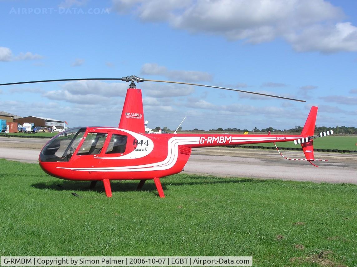 G-RMBM, 2006 Robinson R44 II C/N 11049, Robinson R44 in new colours at Turweston