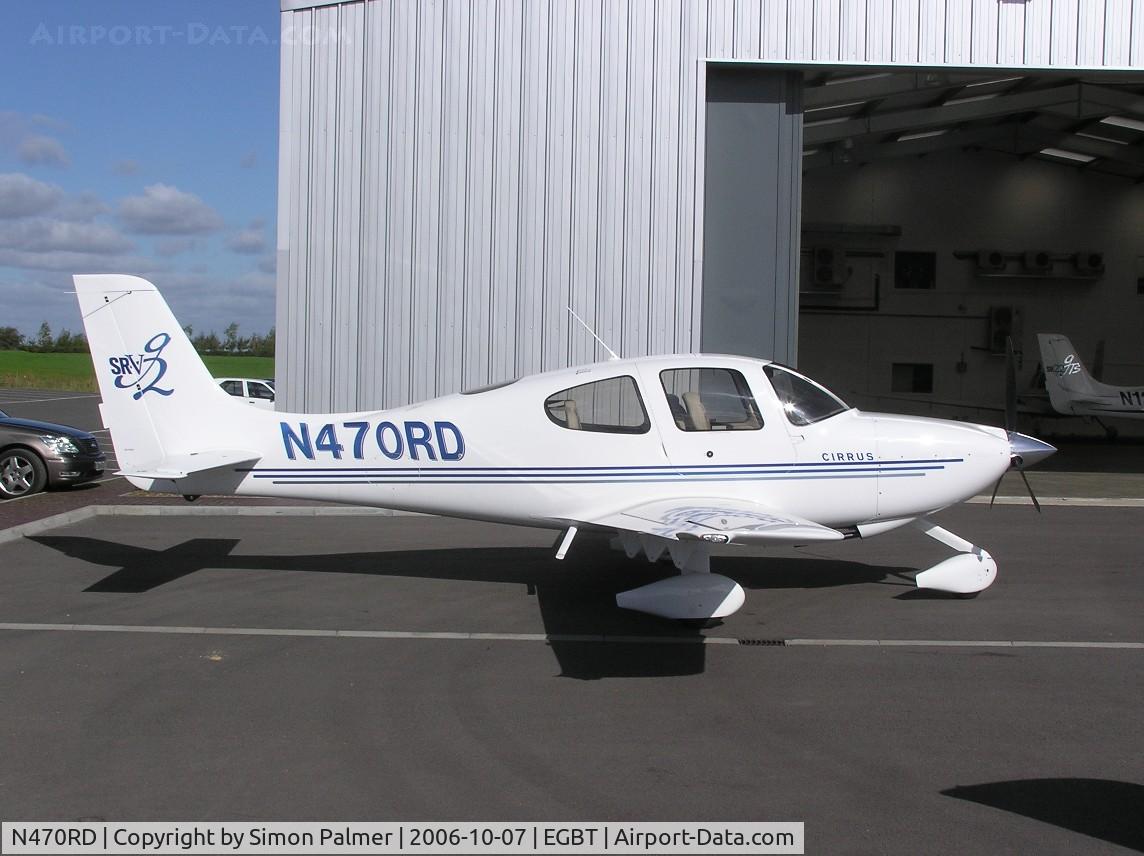 N470RD, 2006 Cirrus SR20 C/N 1636, Cirrus at Turweston