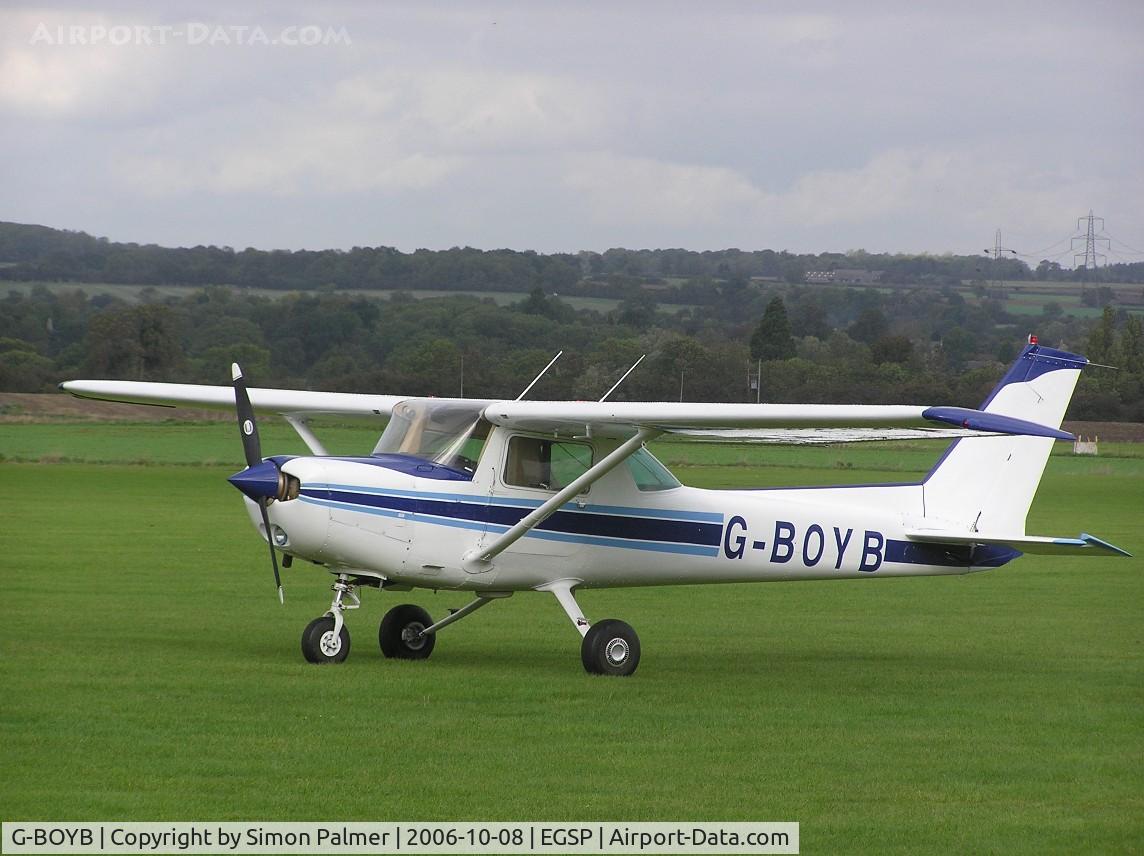 G-BOYB, 1980 Cessna A152 Aerobat C/N A152-0928, Cessna 152 at Sibson
