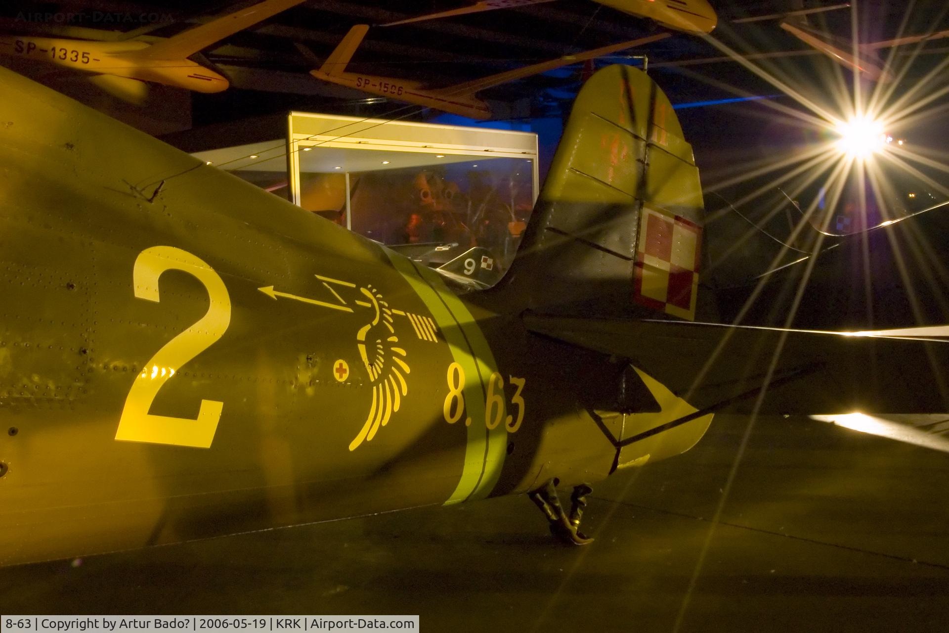 8-63, 1935 PZL P.11C C/N 562, 2