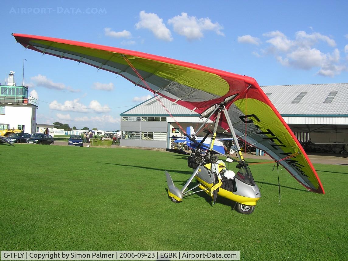 G-TFLY, 2005 Air Creation Kiss 450-582(1) C/N BMAA/HB/438, Resident microlight at Sywell