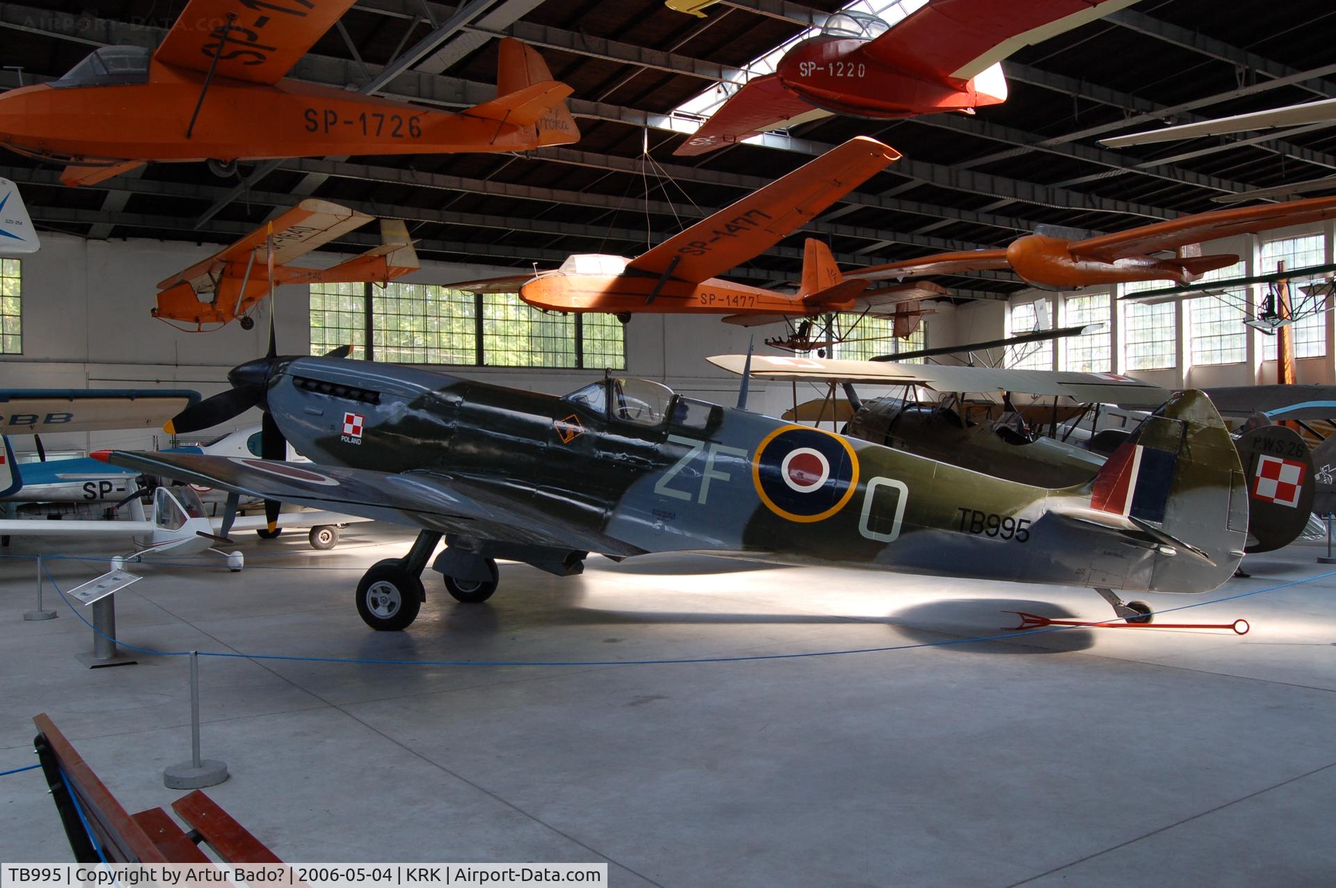TB995, 1955 Supermarine 361 Spitfire LF.XVIe C/N CBAF.IX.3495, Spitfire