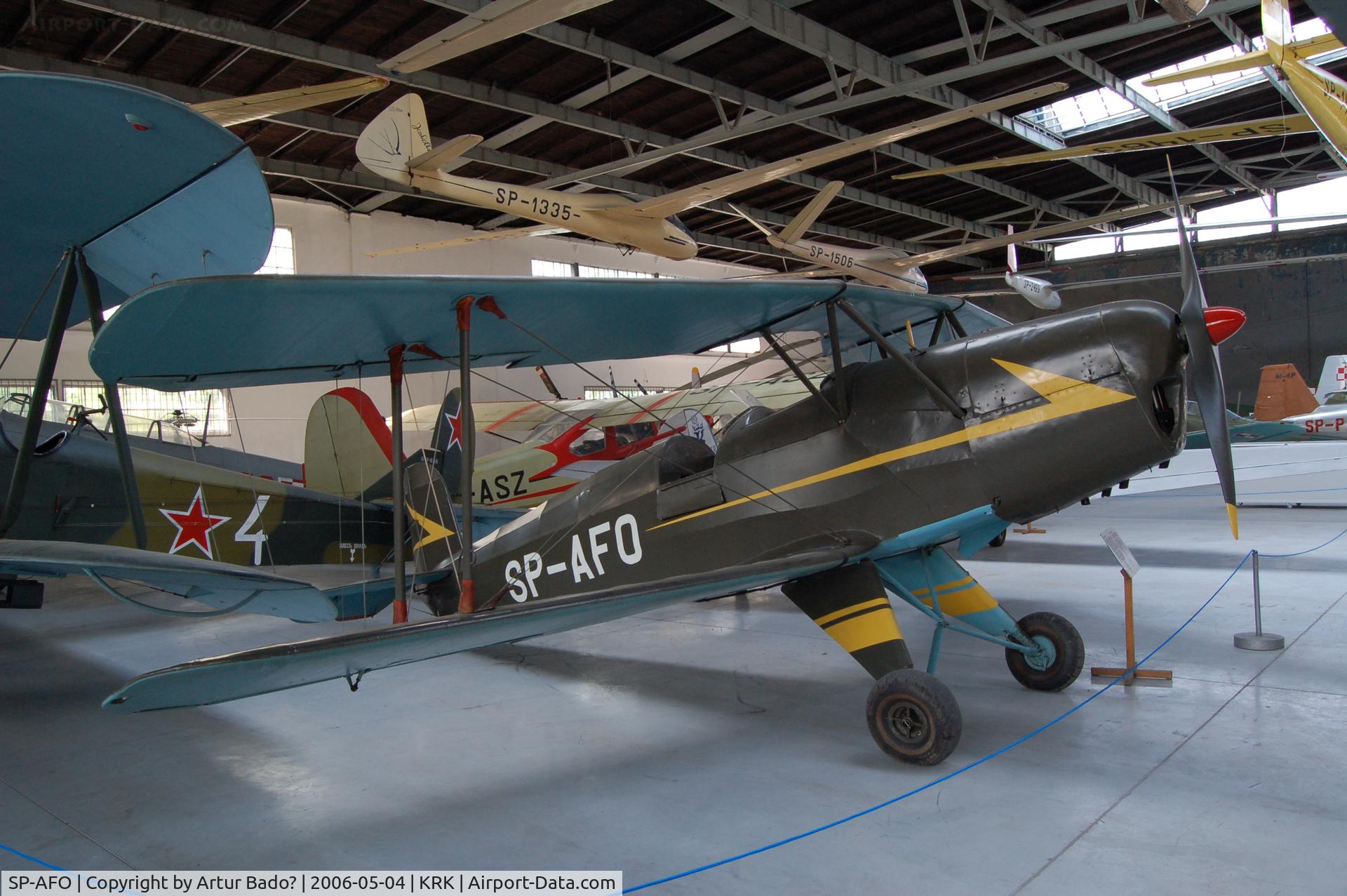 SP-AFO, Bucker Bu-131B Jungmann C/N 13113, Poland Aviation Museum