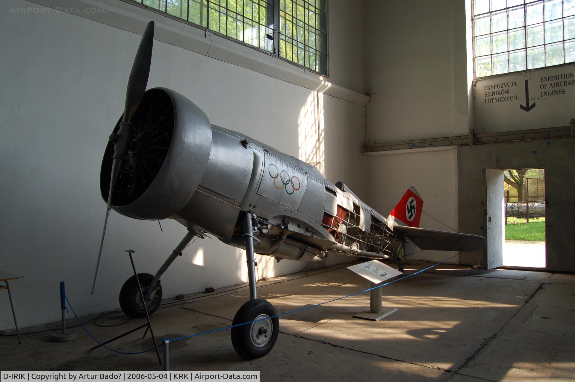 D-IRIK, 1933 Curtiss Hawk II C/N H81, Olimpia