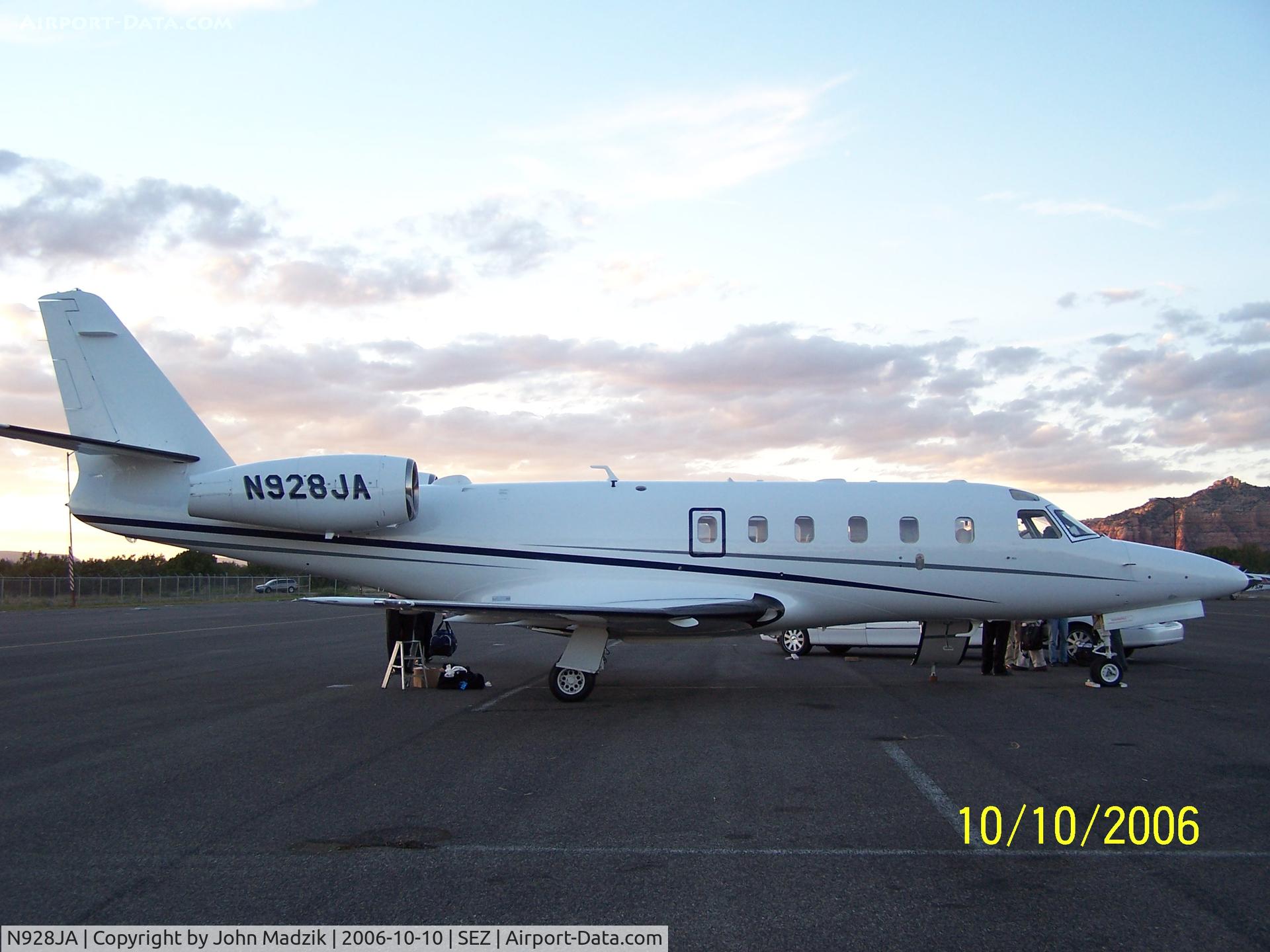 N928JA, 1995 Israel Aircraft Industries IAI-1125 Westwind Astra C/N 0075, Sedona Airport