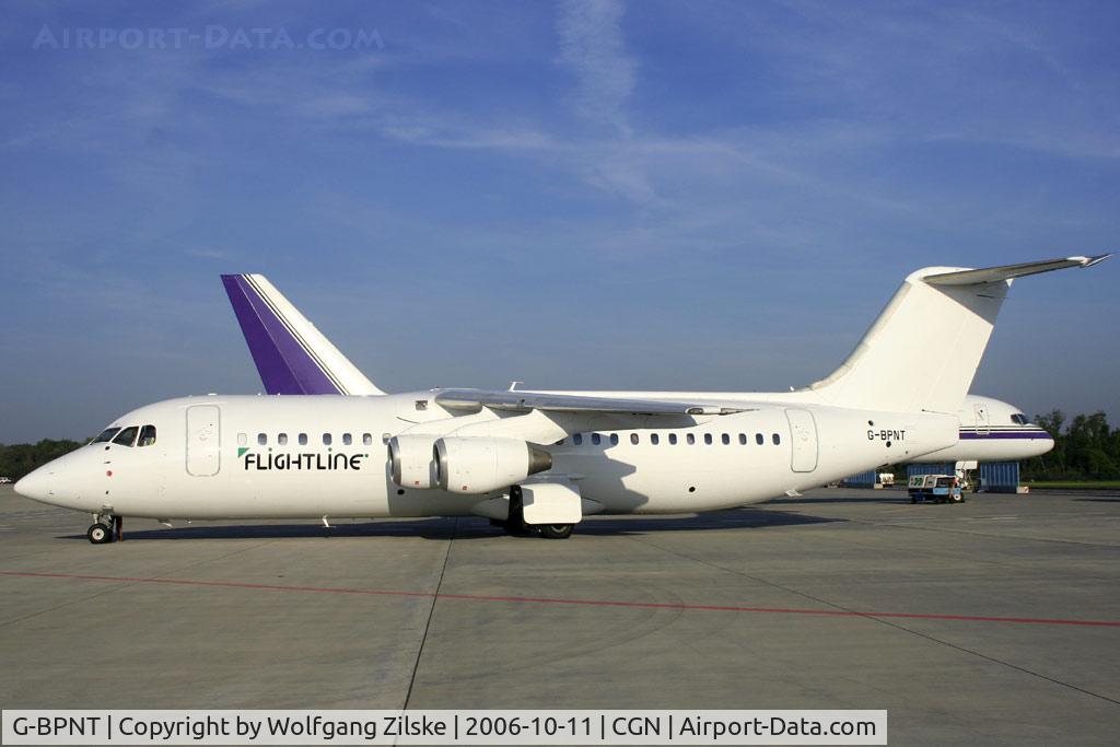 G-BPNT, 1989 British Aerospace BAe.146-300 C/N E3126, visitor