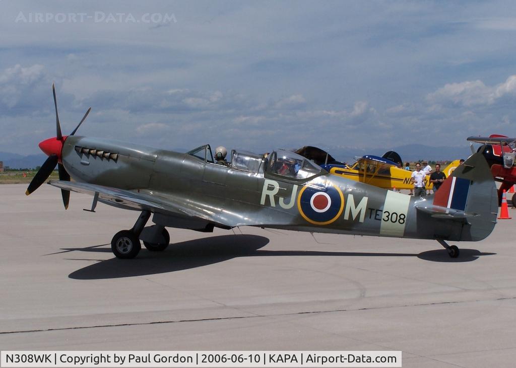 N308WK, 1945 Supermarine 361 Spitfire Tr9 C/N CBAF.4494, Owned by William S. Greenwood