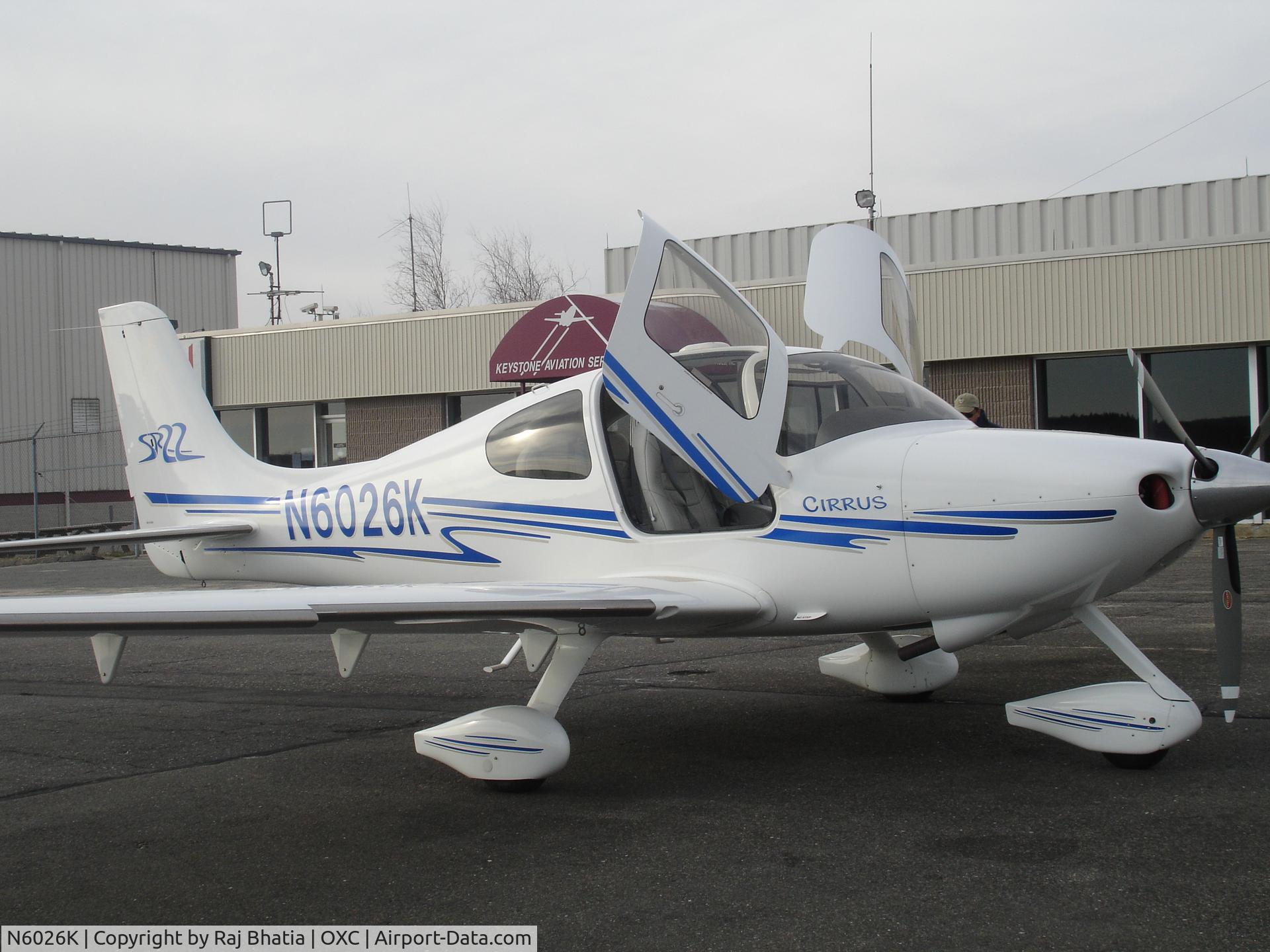 N6026K, 2003 Cirrus SR22 C/N 0605, SR22 Blue/white