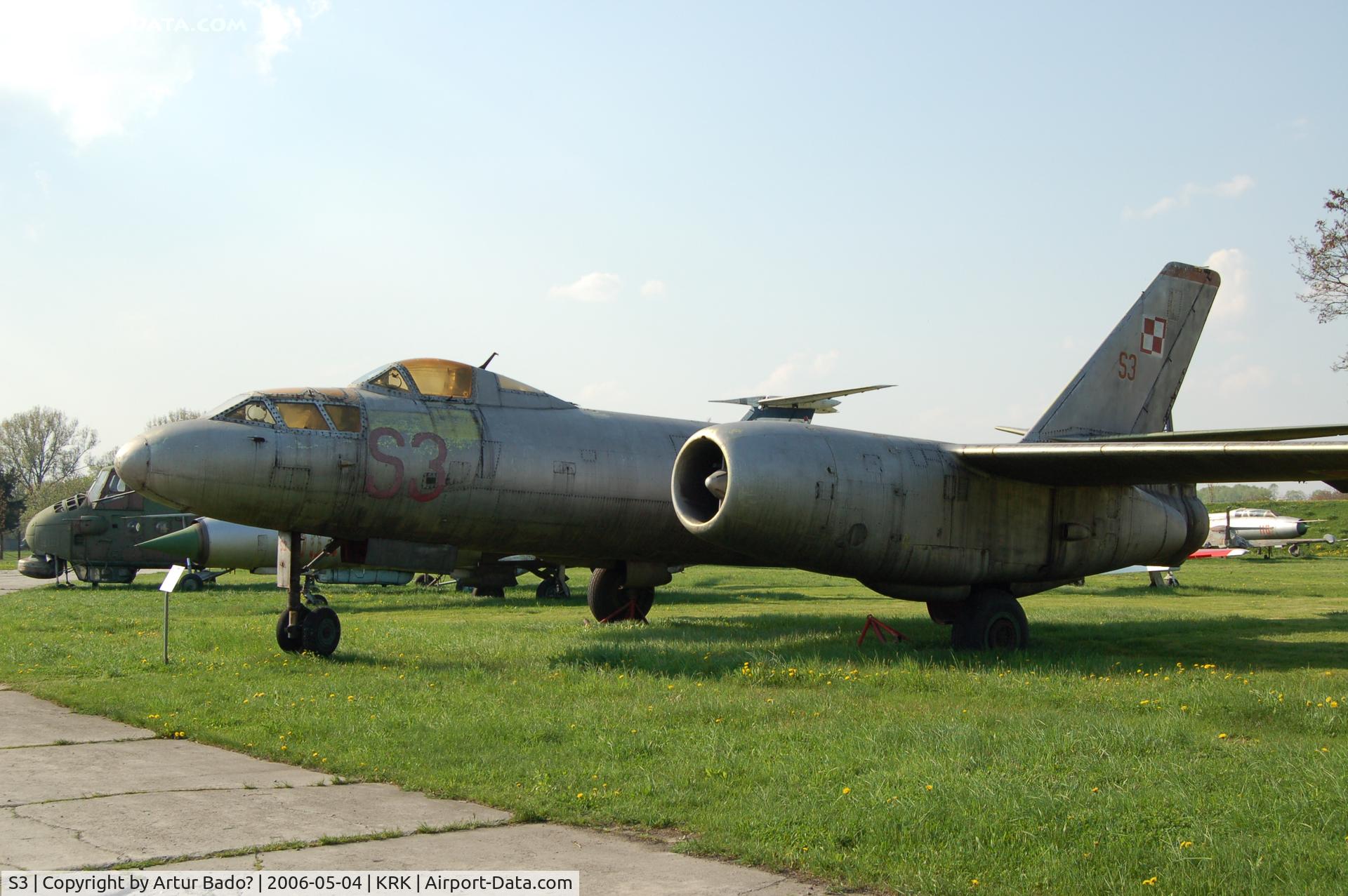S3, Ilyushin Il-28U C/N 69216, Poland Air Force
