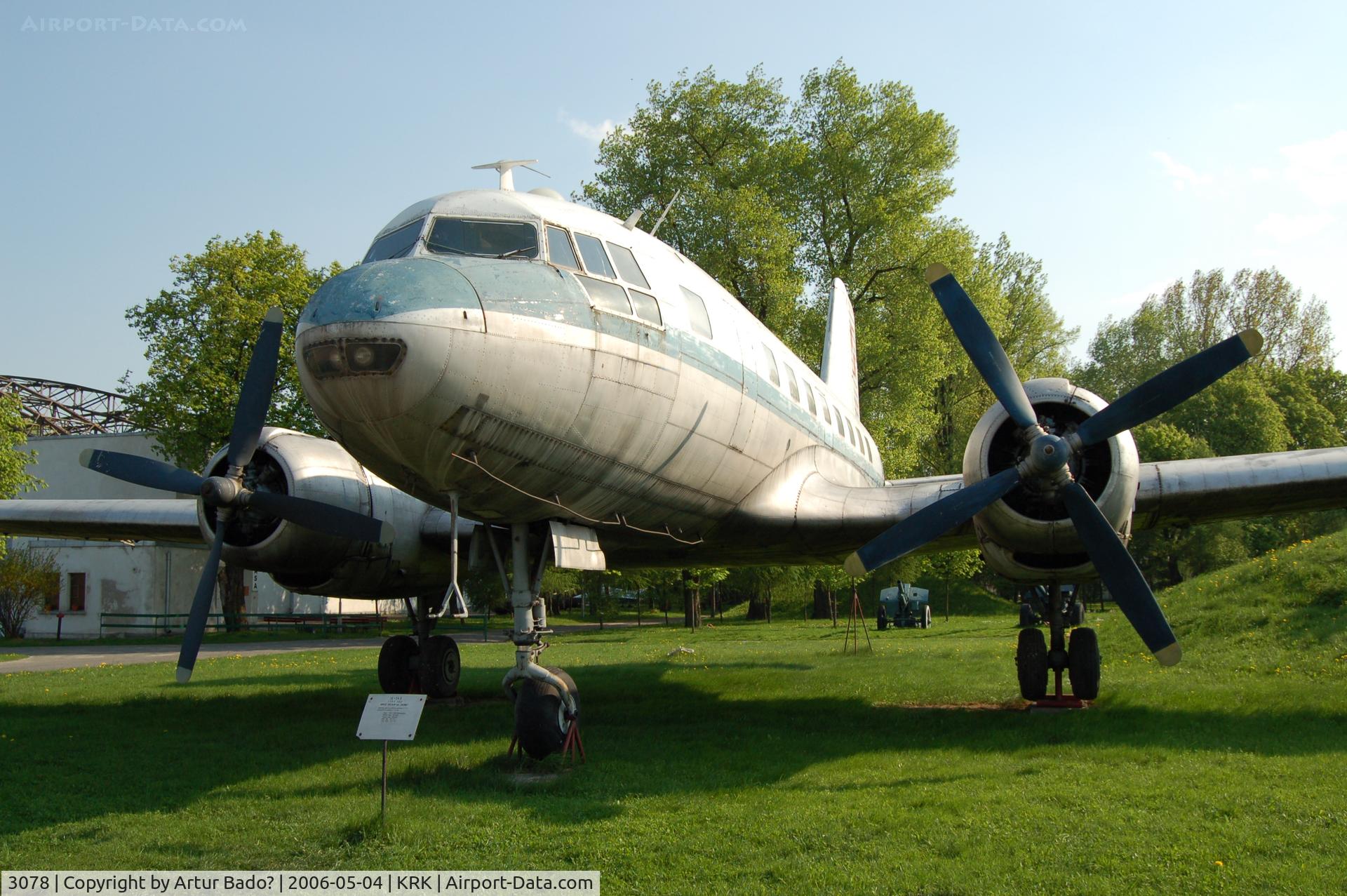 3078, 1959 Ilyushin (VEB) Il-14S C/N 14803078, IL14