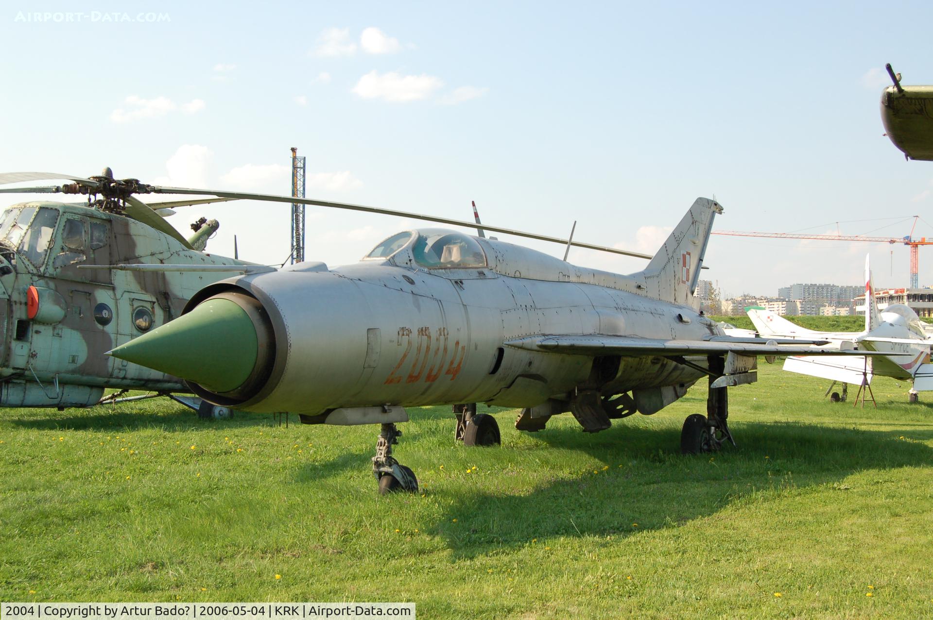 2004, Mikoyan-Gurevich MiG-21PF C/N 762004, Poland Air Force