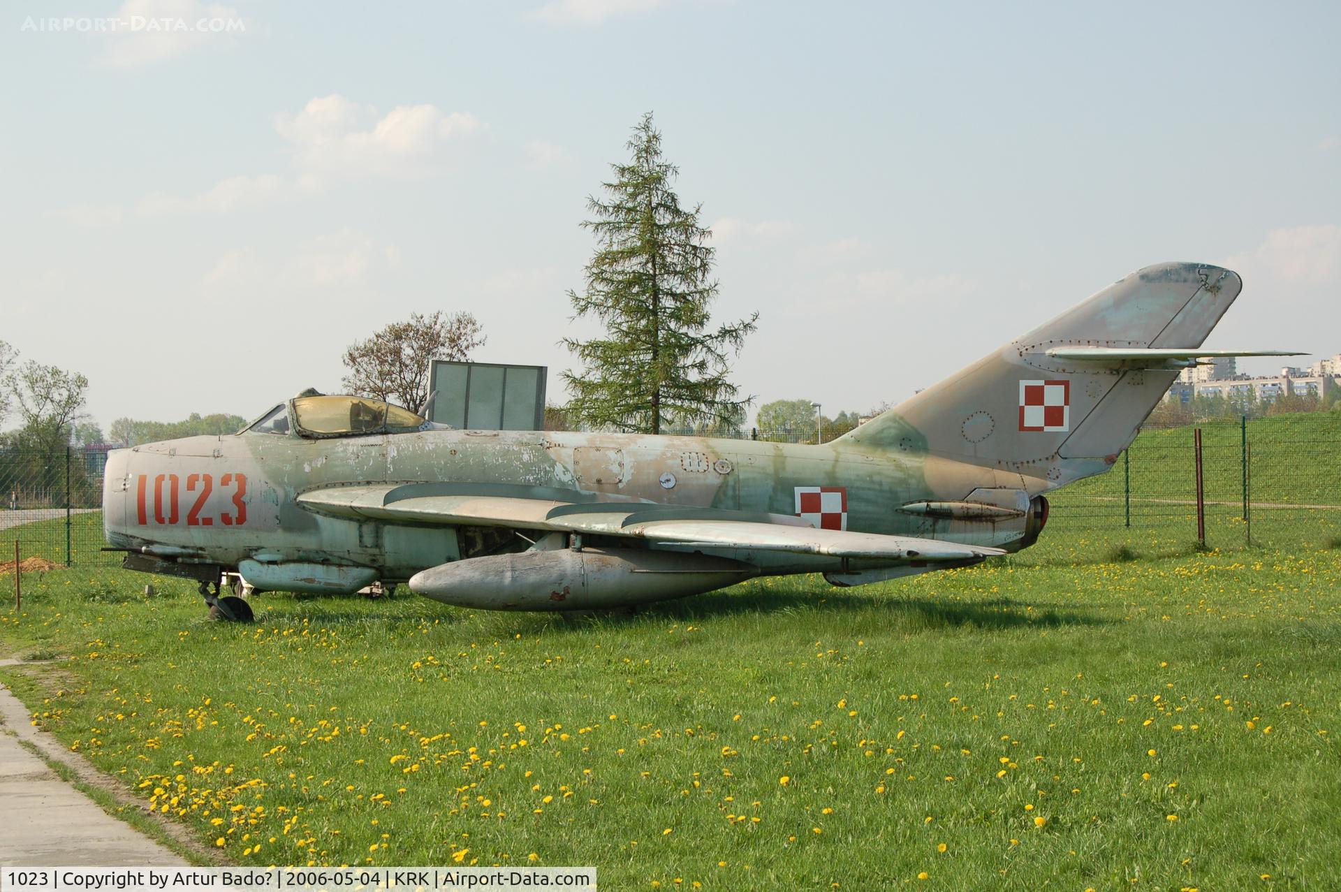 1023, PZL-Mielec Lim-5 (MiG-17F) C/N 1C1023, Poland Air Force