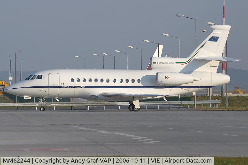 MM62244, 2005 Dassault Falcon 900EX C/N 149, GAC West at Vienna International Airport.