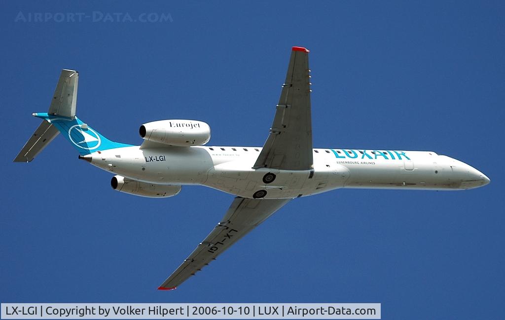 LX-LGI, 2000 Embraer EMB-145LU (ERJ-145LU) C/N 145369, Embraer ERJ-145LU
