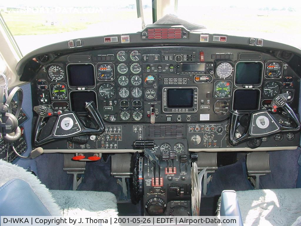 D-IWKA, 1991 Beech B200 Super King Air King Air C/N BB-1406, Beechcraft King Air B200